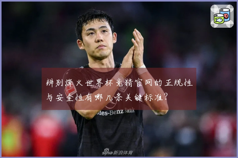 辨别烽火世界杯竞猜官网的正规性与安全性有哪几条关键标准？