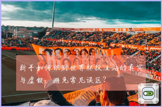 新手如何识别世界杯投注站的真实与虚假，避免常见误区？